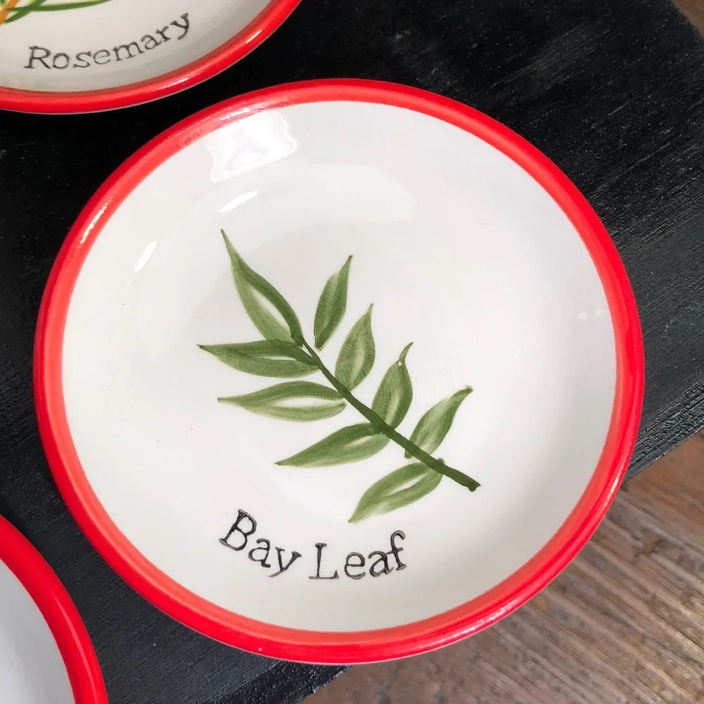 Oil Carafe Set Snacks Bread Herb Serving Set